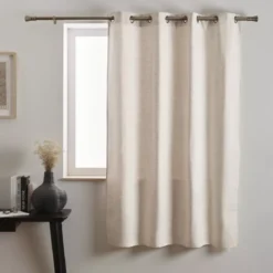 Tenda effetto screziato (140 x 180 cm) James Beige Sabbia