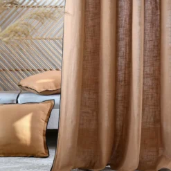Tenda in cotone (140 x 260 cm) Helios Camel