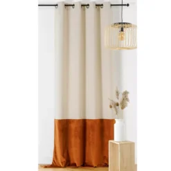 Tenda lino (135 x 240 cm) Duolin Arancione