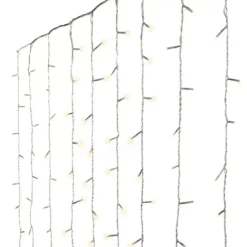 Tenda luminosa Alt. 1,50 m L2,25 m Super chaser Bianco caldo 240 LED