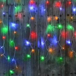 Tenda luminosa interconnettabile Alt.2 m L2 m Multicolore 96 LED
