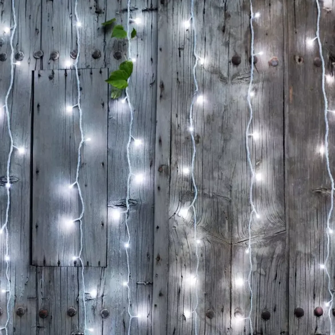 Tenda luminosa interconnettabile Alt.2 m L2 m Bianco freddo 96 LED