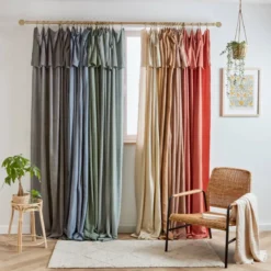 Tenda lyocell Tencel™ regolabile (140 x max 270 cm) Olivia Rosa blush