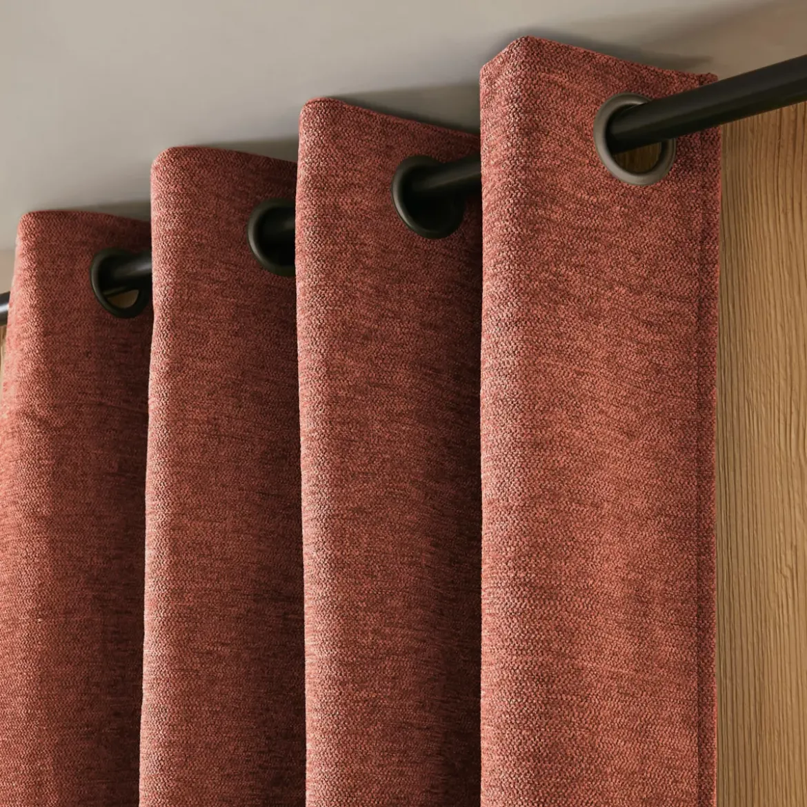 Tenda oscurante isolante Total Blackout (140 x 180 cm) Magnus Terracotta