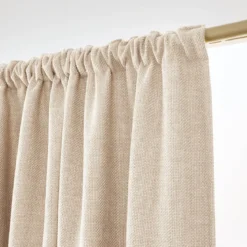 Tenda oscurante termica con passsanti nasosti (180 x 260 cm) Alba Beige