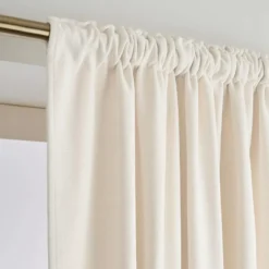 Tenda oscurante termica con passanti nascosti (140 x 240 cm) Minuit Beige sabbia