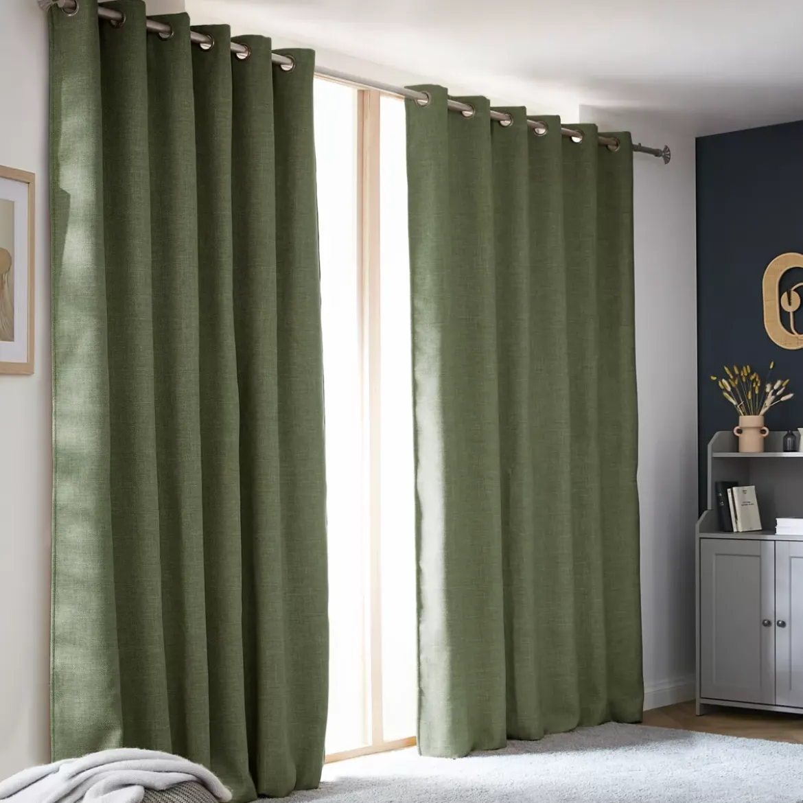 Tenda oscurante termica (180 x 260 cm) Alba Verde cachi