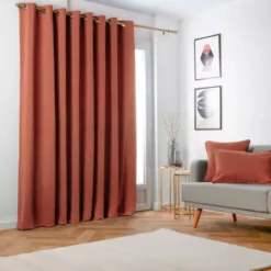 Tenda oscurante termica (280 x 240 cm) Minuit Terracotta