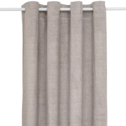 Tenda oscurante velluto (135 x 260 cm) Yupi Beige lino