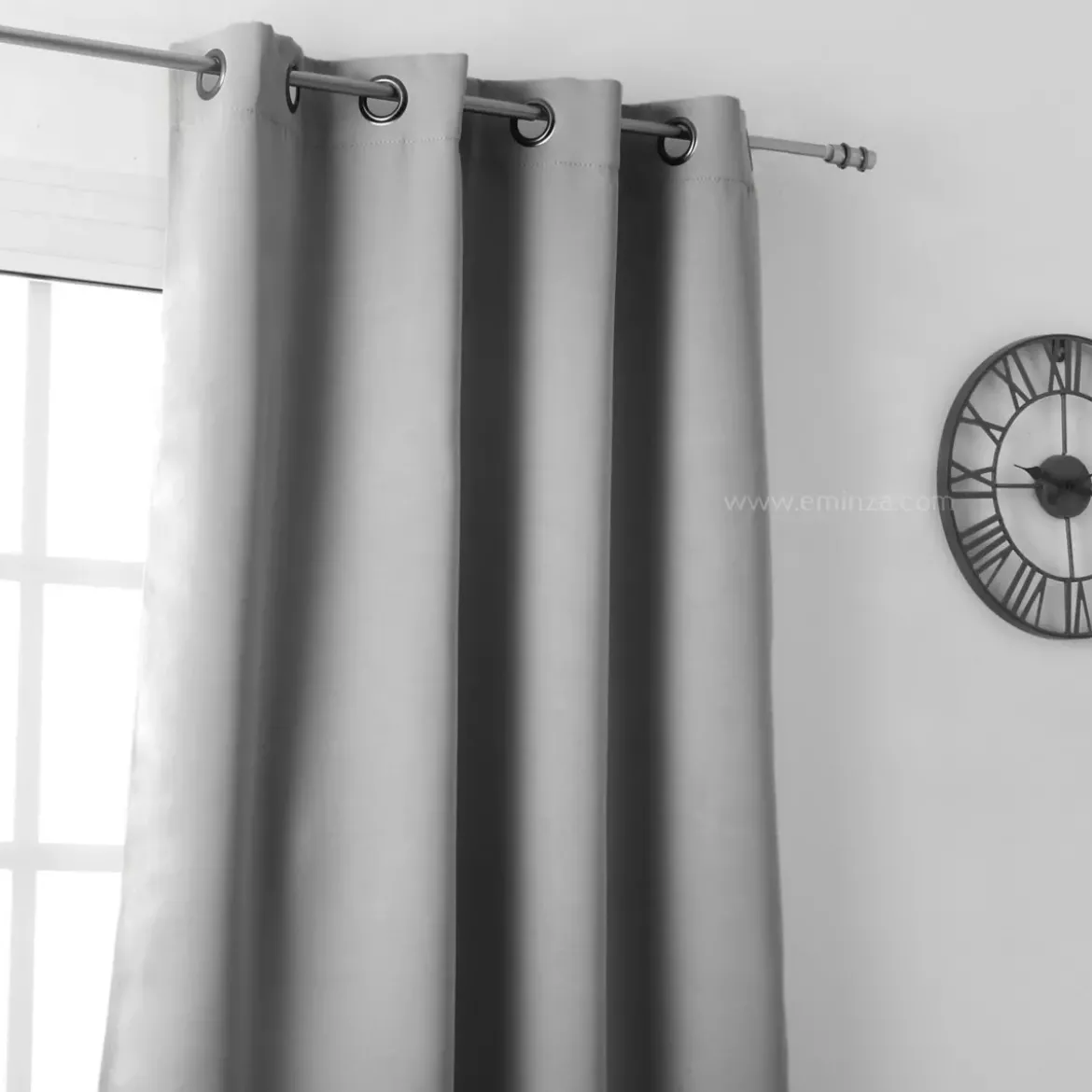 Tenda oscurante (135 x H250 cm) Notte Grigio