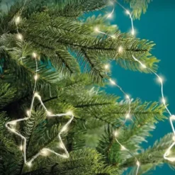 Tenda per albero Alt.1,80 m Bianco caldo 459 LED
