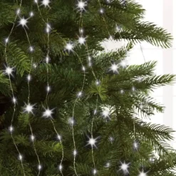 Tenda per albero Flashing light Alt. 2,40 m Bianco freddo 832 LED