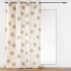 Tenda policotone (140 x 240 cm) Lotus Giallo ocra