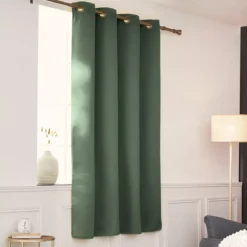 Tenda termica oscurante (140 x 180 cm) Calore Verde rosmarino