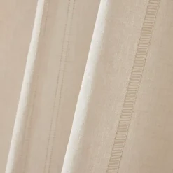 Tenda trasparente con occhielli (180 x 240 cm) Leontina Beige