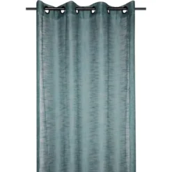 Tenda trasparente (135 x 260 cm) Ontario Blu petrolio