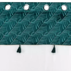 Tenda trasparente (140 x 240 cm) Palmina Blu anatra