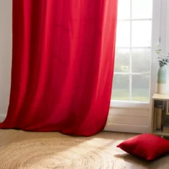 Tenda (140 x 260 cm) Kala Rosso ciliegia
