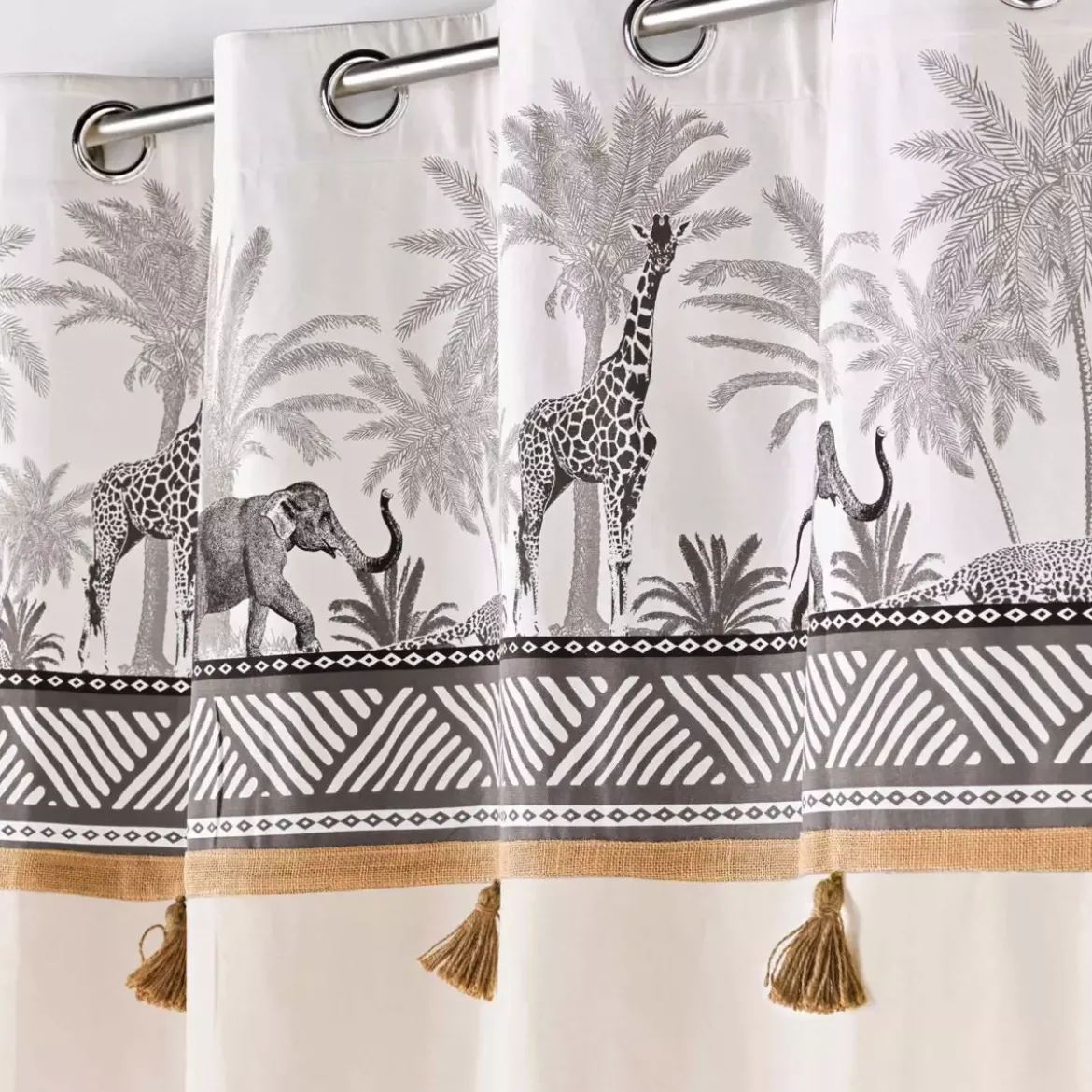 Tenda (140 x 240 cm) Kenya lodge Ecru