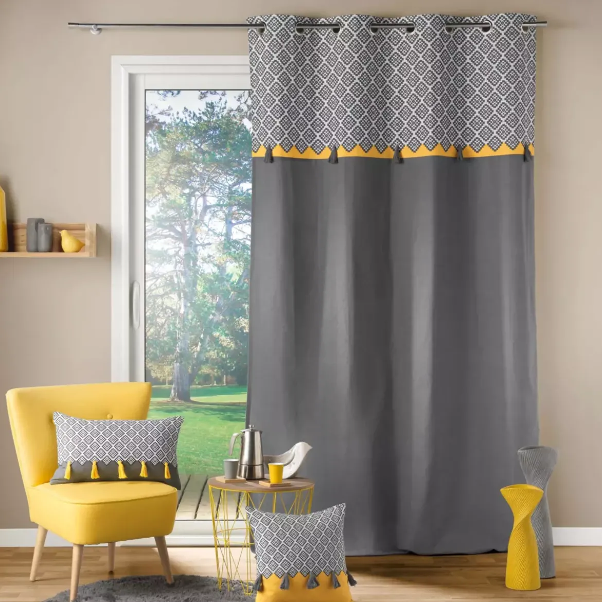 Tenda (140 x 240 cm) Neo Casa Grigio