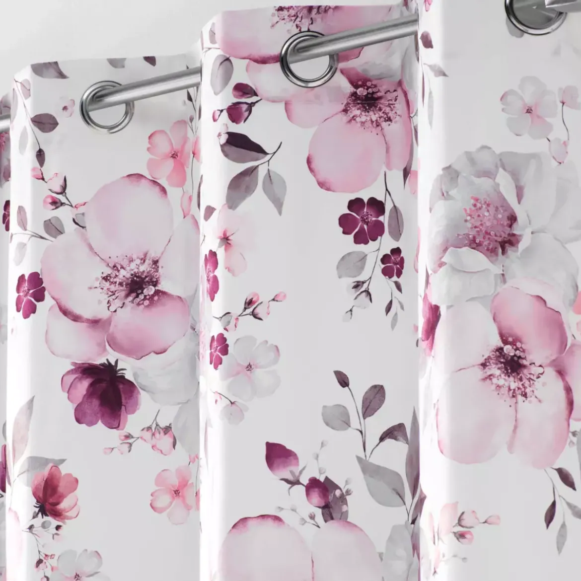 Tenda (140 x 240 cm) Velvet flower Bianco