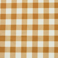 Tovaglia rettangolare cotone antimacchia (150 x 250 cm) Vichy Giallo senape
