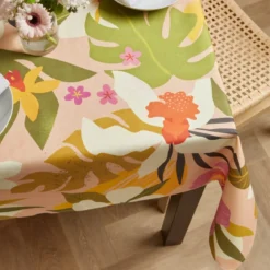 Tovaglia rettangolare cotone antimacchia (150 x 350 cm) Rio Multicolore