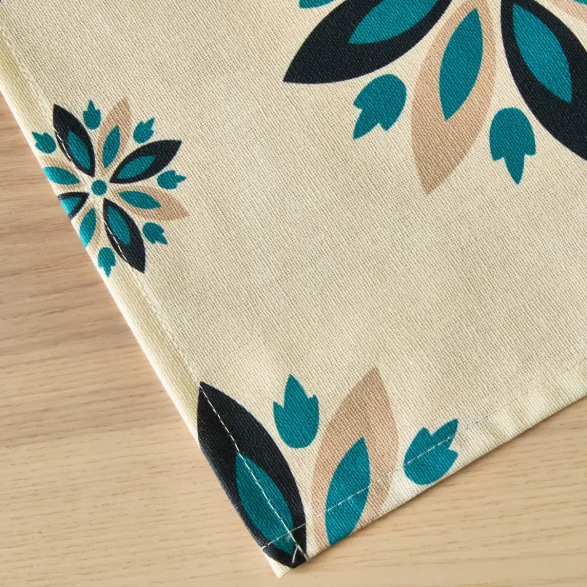Tovaglia rettangolare cotone antimacchia (150 x 250 cm) Porto Multicolore