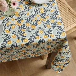 Tovaglia rettangolare cotone antimacchia (150 x 350 cm) Mafalda Multicolore
