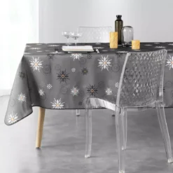 Tovaglia rettangolare (L240 cm) Enchanté Antracite